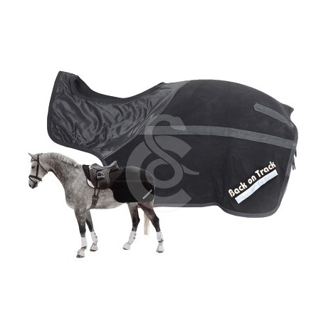 Couvre-reins long en polaire pour chevaux Back on Track