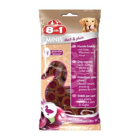 Friandises 8in1 Minis Canard & Prune