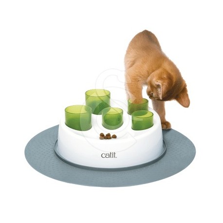 jouet chat distributeur croquette