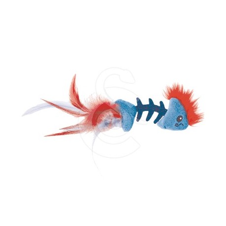 Jouet chat Petstages : Feather Fish Bone