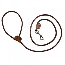 Laisse cuir/corde Confort Rich Dog