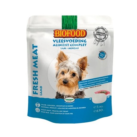 Aliment complet Agneau pour Chien Biofood