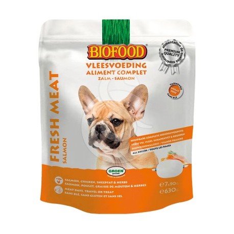 Aliment complet Saumon pour Chien Biofood