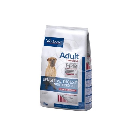 Veterinary HPM Dog Adult Neutered Sensitive Digest Lar.& Me.