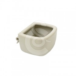 Gamelle plastique avec crochet pour cage