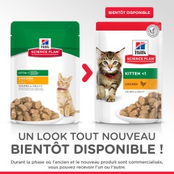 Science Plan Kitten Tender Chunks & Gravy Poulet