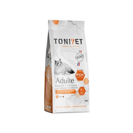 Tonivet Chat Adulte Poulet