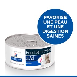 Feline z/d Food Sensitivities Activ Biome+ Boîte