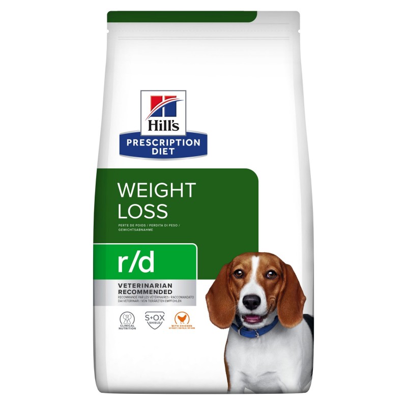 Chien R/D Weight Poulet