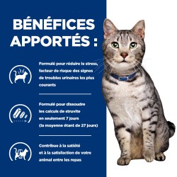 Chat C/D Urinary Stress Multicare + Metabolic Poulet