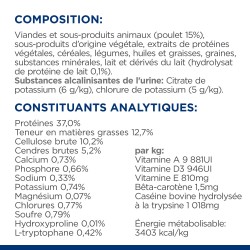 Chat C/D Urinary Stress Multicare + Metabolic Poulet