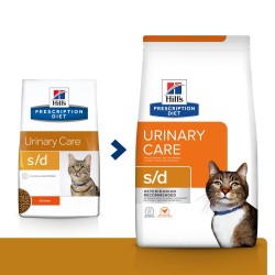 Chat S/D Urinary Poulet