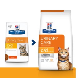 Chat C/D Urinary Multicare Poulet