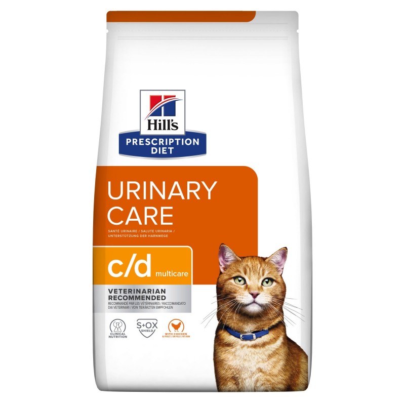 Chat C/D Urinary Multicare Poulet