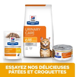 Chat C/D Urinary Multicare Poulet