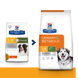 Chien C/D Urinary Multicare + Metabolic