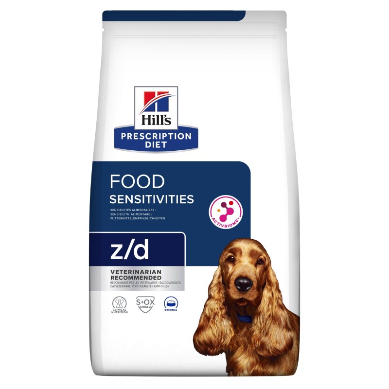 Canine z/d Food Sensitivities Activ Biome+
