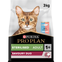 Cat Sterilised Adult Optisavour Cabillaud Et Truite