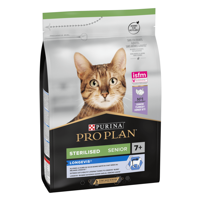 CAT STERILISED ADULT 7+ Dinde
