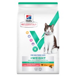 Vet Essentials Chat Multi-Benefit + Weight Young Adult Poulet