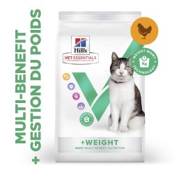 Vet Essentials Chat Multi-Benefit + Weight Young Adult Poulet