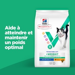 Vet Essentials Chat Multi-Benefit + Weight Mature Poulet