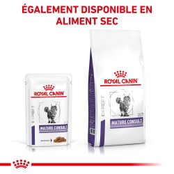 Cat Mature Consult émincé en sauce (sachet repas)