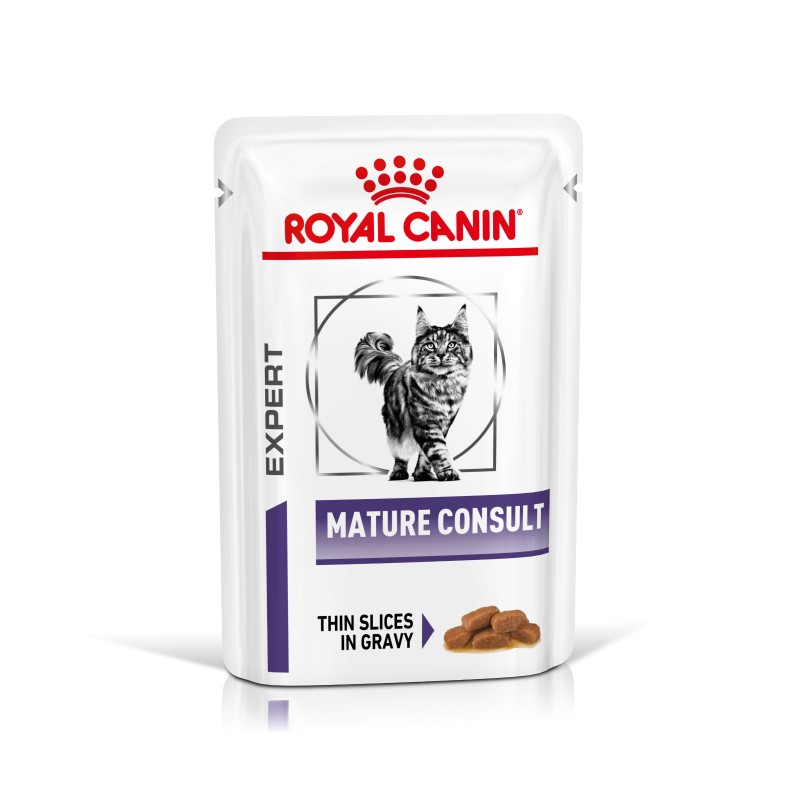 Cat Mature Consult émincé en sauce (sachet repas)