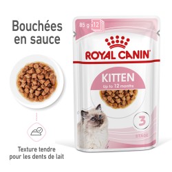 Cat Kitten Royal Canin Emincé en sauce Sachet repas