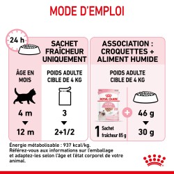 Cat Kitten Royal Canin Mousse Sachet repas