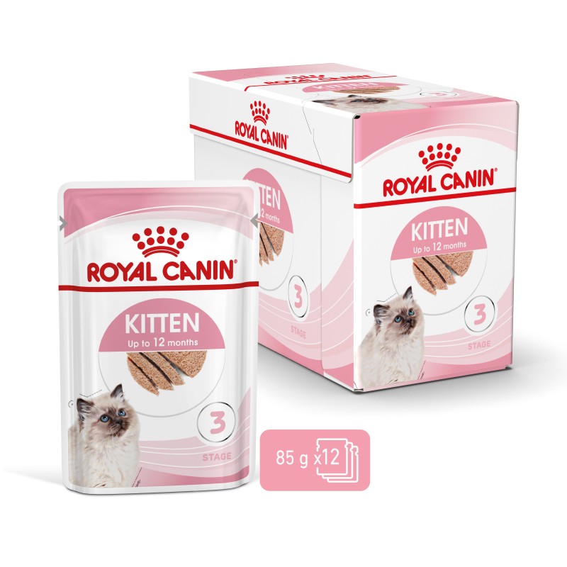 Cat Kitten Royal Canin Mousse Sachet repas