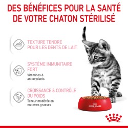 Cat Kitten Sterilised Emincé en sauce Sachet repas