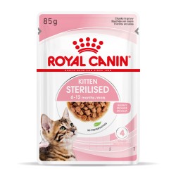 Cat Kitten Sterilised Emincé en sauce Sachet repas