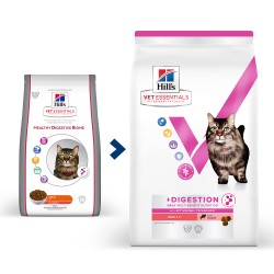 Vet Essentials Chat Adult Healthy Digestive Biome Saumon