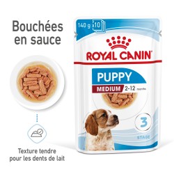 Dog Puppy Medium Sachet repas