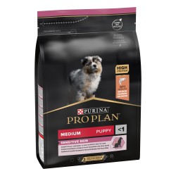 PRO PLAN MEDIUM - PUPPY - SENSITIVE SKIN riche en saumon et au riz