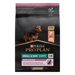 PRO PLAN Chien Small & Mini Puppy Sensitive Skin Riche en Saumon