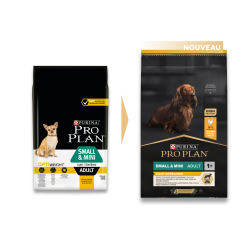 PRO PLAN SMALL & MINI - ADULT - LIGHT STERILISED riche en poulet et au riz