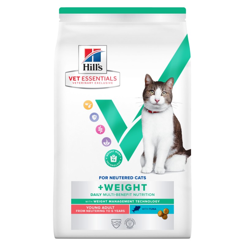 Vet Essentials Chat Multi-Benefit + Weight Young Adult Thon