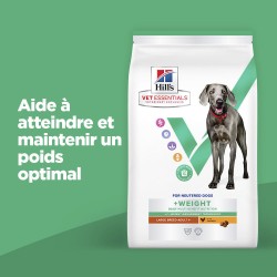 Vet Essentials Chien Multi-Benefit Weight Adult1+ Large Breed Poulet
