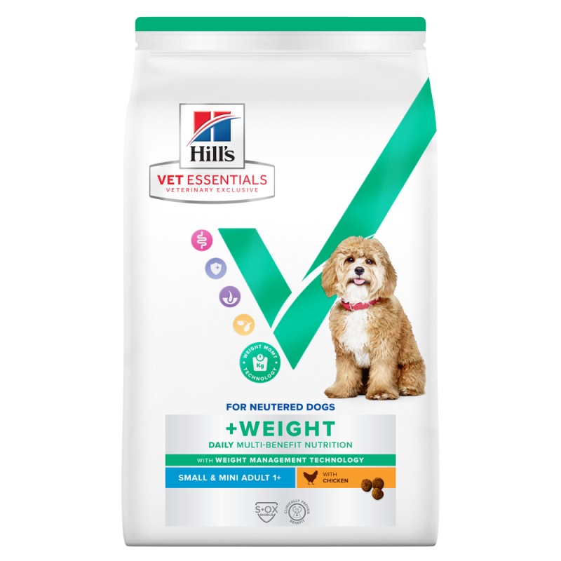 Vet Essentials Chien Multi-Benefit Weight Adult1+ Small Mini Poulet