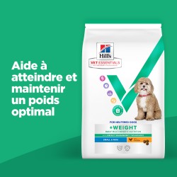 Vet Essentials Chien Multi-Benefit Weight Adult1+ Small Mini Poulet