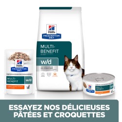 Chat w/d Multi-Benefit Poulet Sachet repas