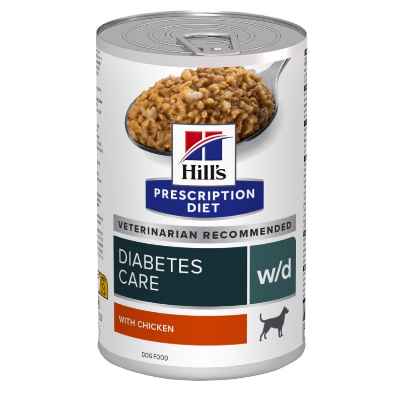 Chien w/d Diabetes Poulet Boîte
