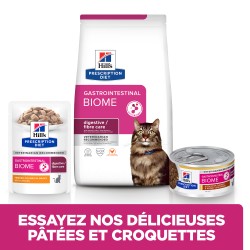 Chat Gastrointestinal Biome Poulet Sachet repas