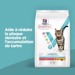 Vet Essentials Chat Multi-Benefit + Dental Adult1+ Poulet