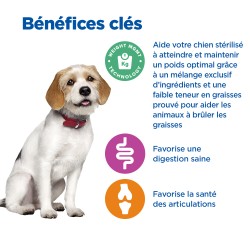 Vet Essentials Chien Multi-Benefit + Weight Adult1+ Medium Poulet