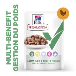 Vet Essentials Chat Multi-Benefit + Weight Young Adult Poulet Sachet Repas
