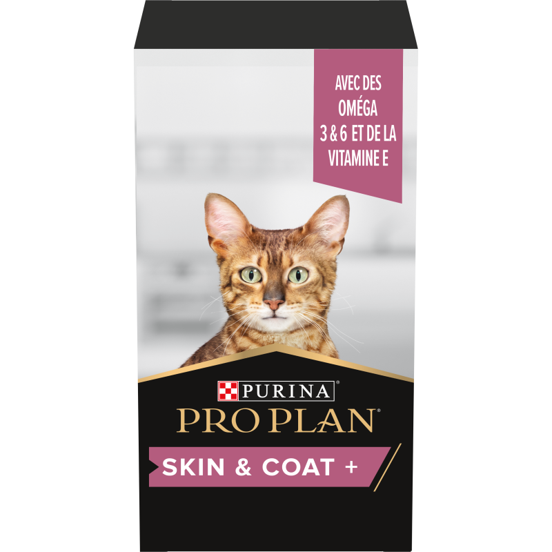 Pro Plan Skin and Coat + Chat Huile