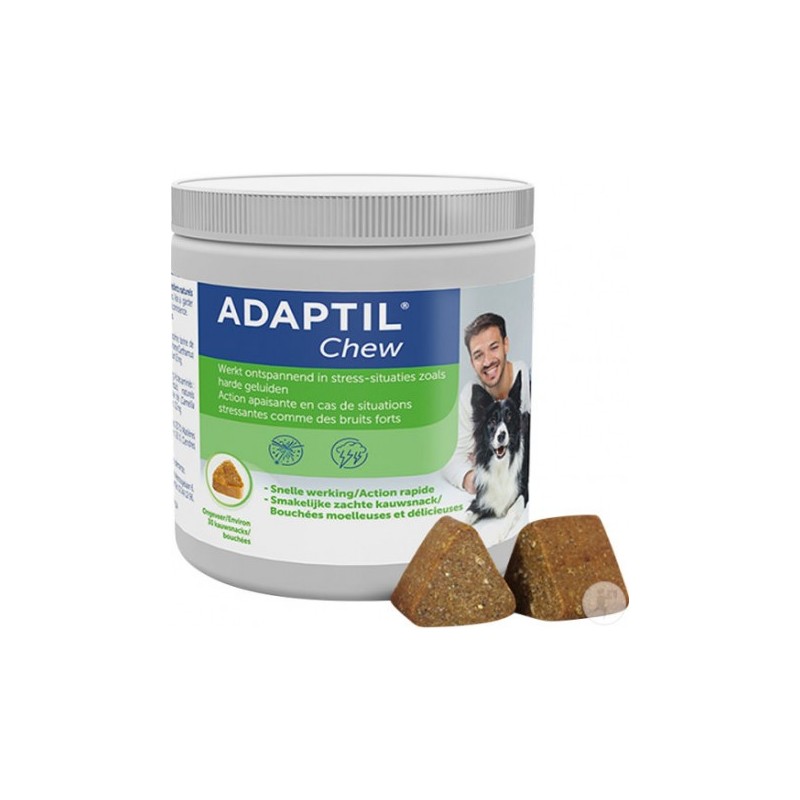 ADAPTIL Chew - Bouchées anti-stress pour chiens